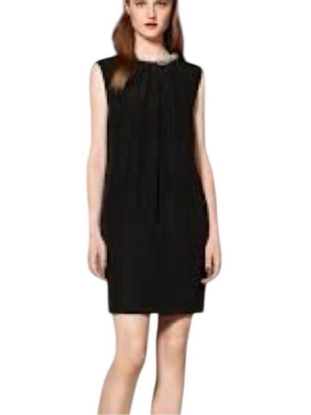 3.1 Phillip Lim x Target Beaded Sheath Dress Black Size Medium M Designer Collab